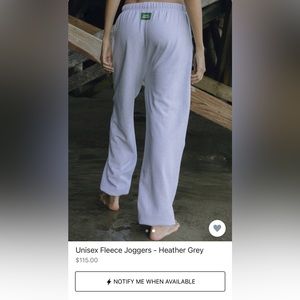 DAILY DRILLS FLEECE JOGGER (OOS)